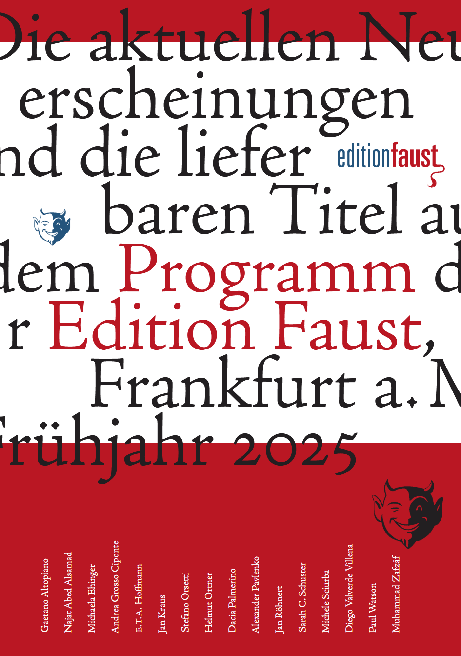 Cover: Programmvorschau Frühjahr 2025