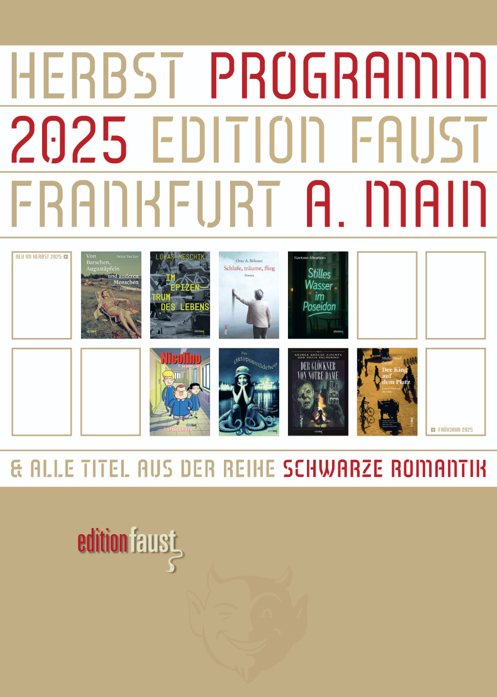 Programmvorschau Herbst 2025